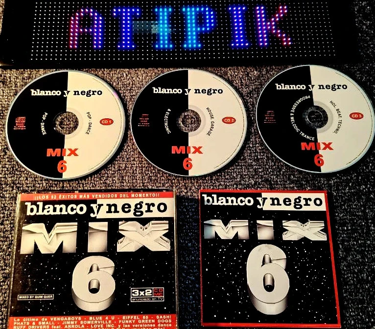 💿Ultra-Rare - Blanco Y Negro Mix 6 - 3 CD Box Set - Unfindable in France 🔥 – photo 3